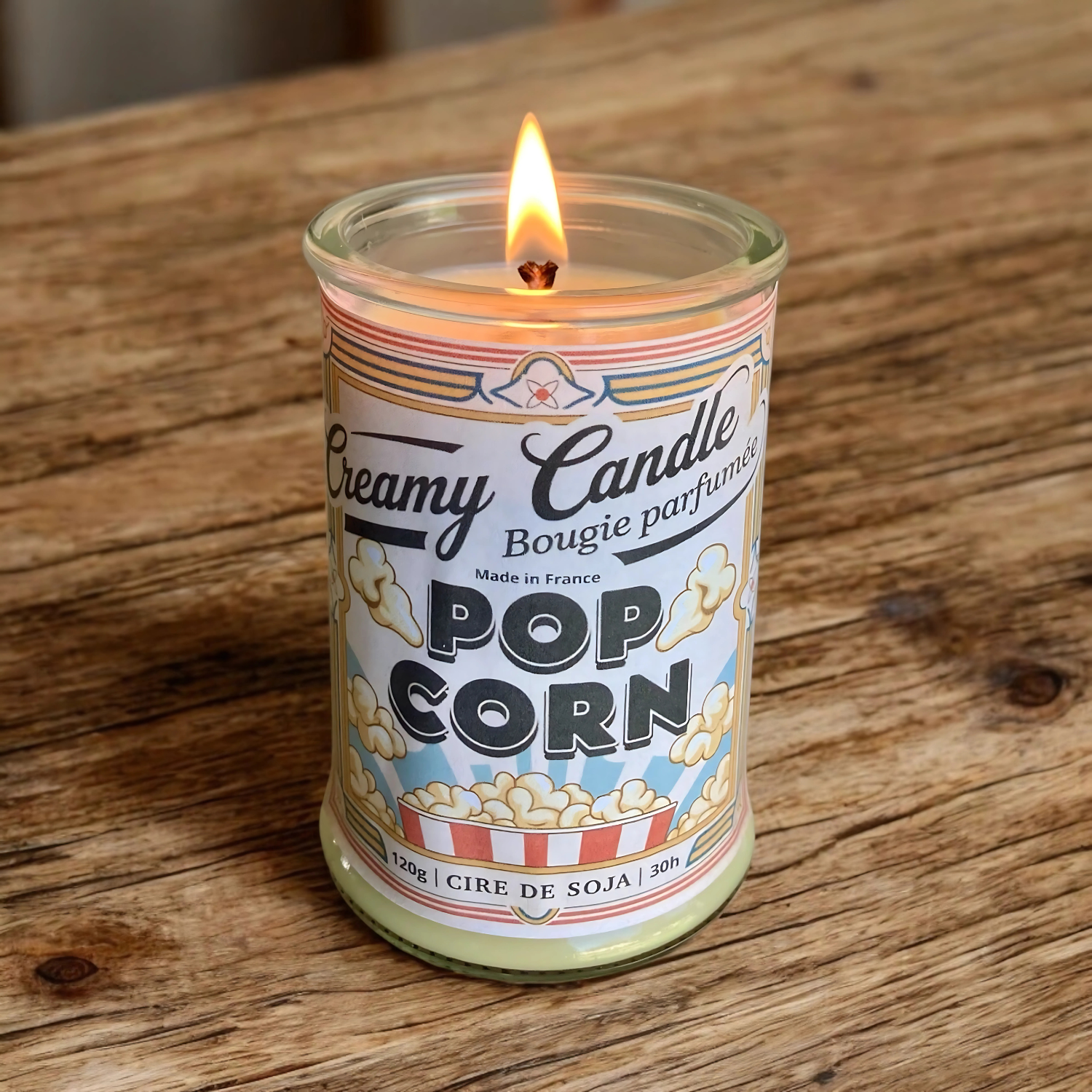 Bougie Parfumée - Pop Corn