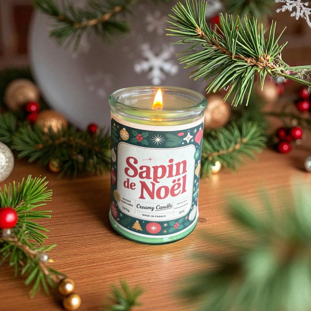 Bougie Parfumée - Sapin de Noël