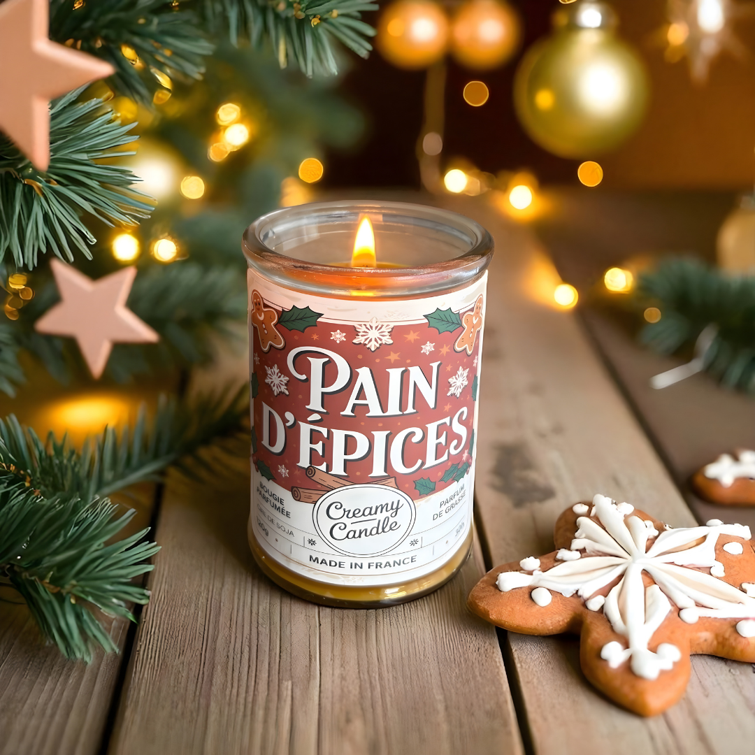Bougie Parfumée - Pain d'épices