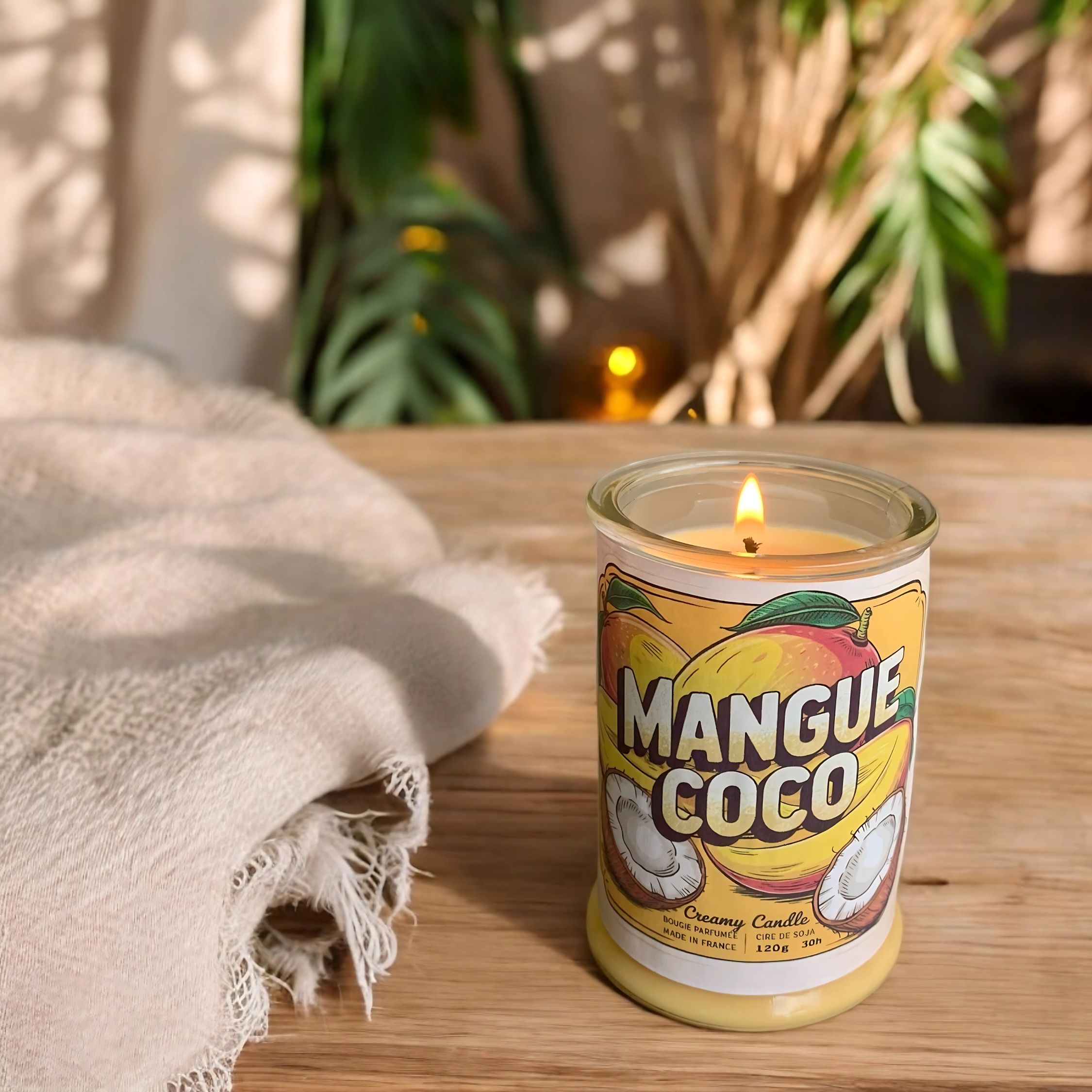Bougie Parfumée - Mangue Coco
