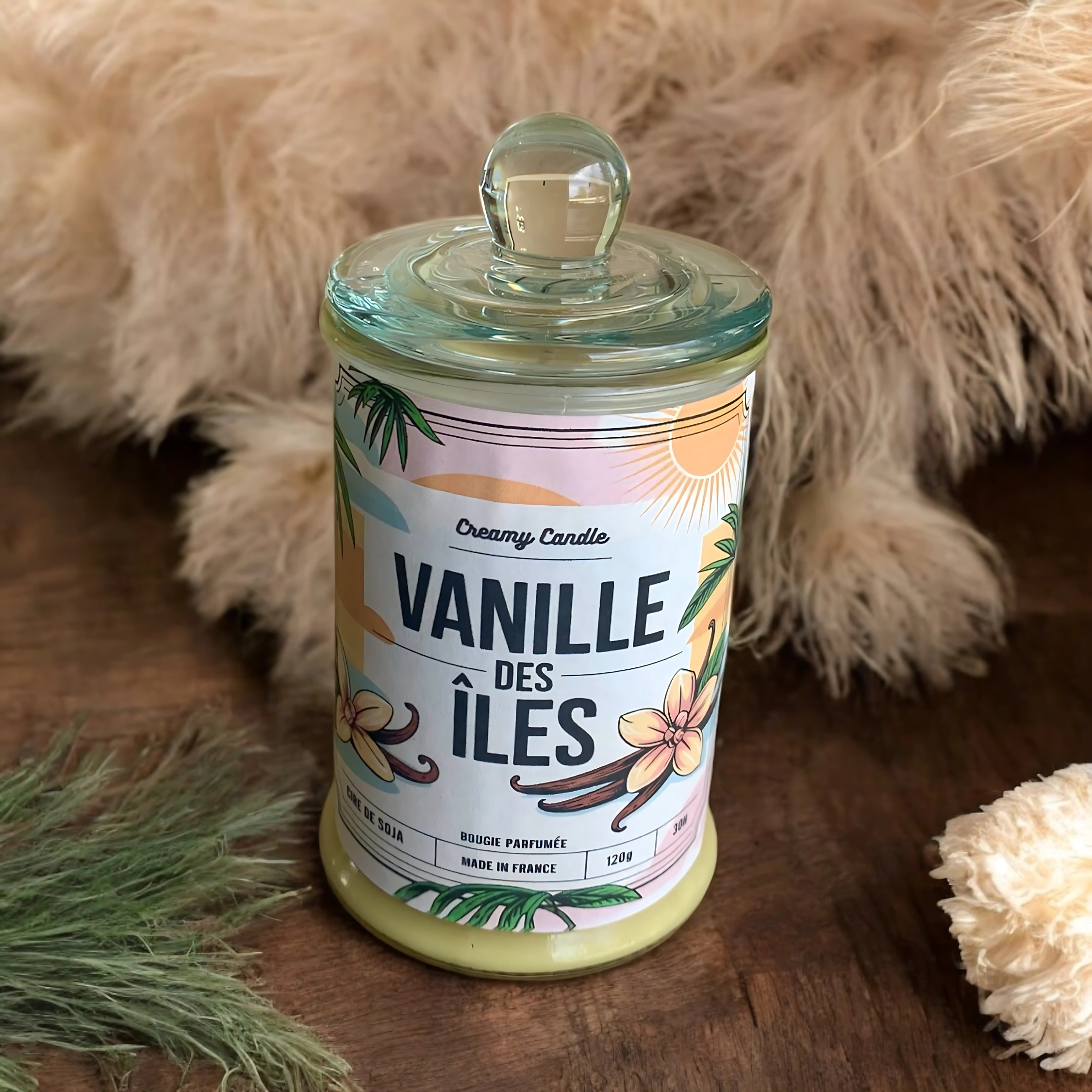 Bougie Parfumée - Vanille des Îles