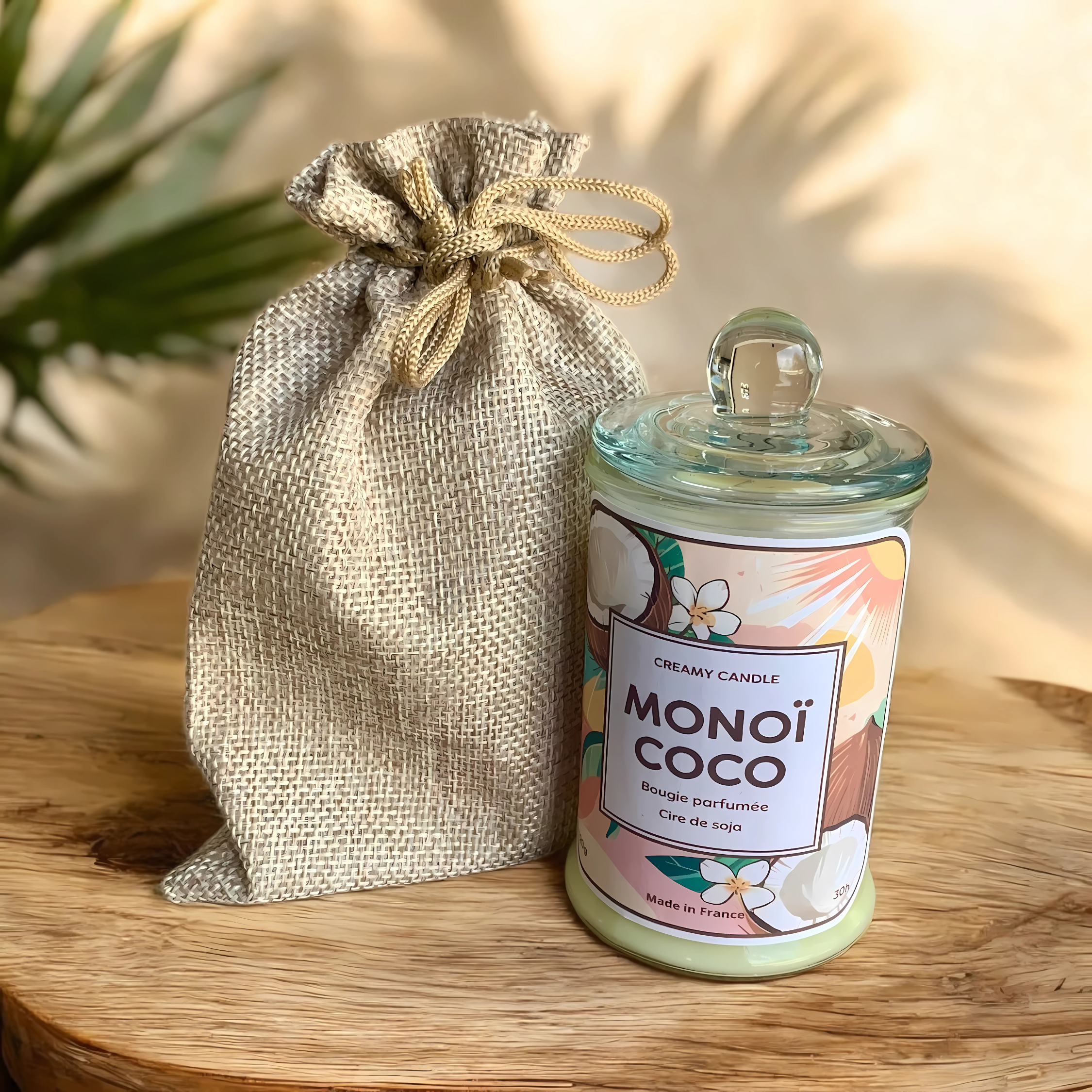Bougie Parfumée - Monoï Coco