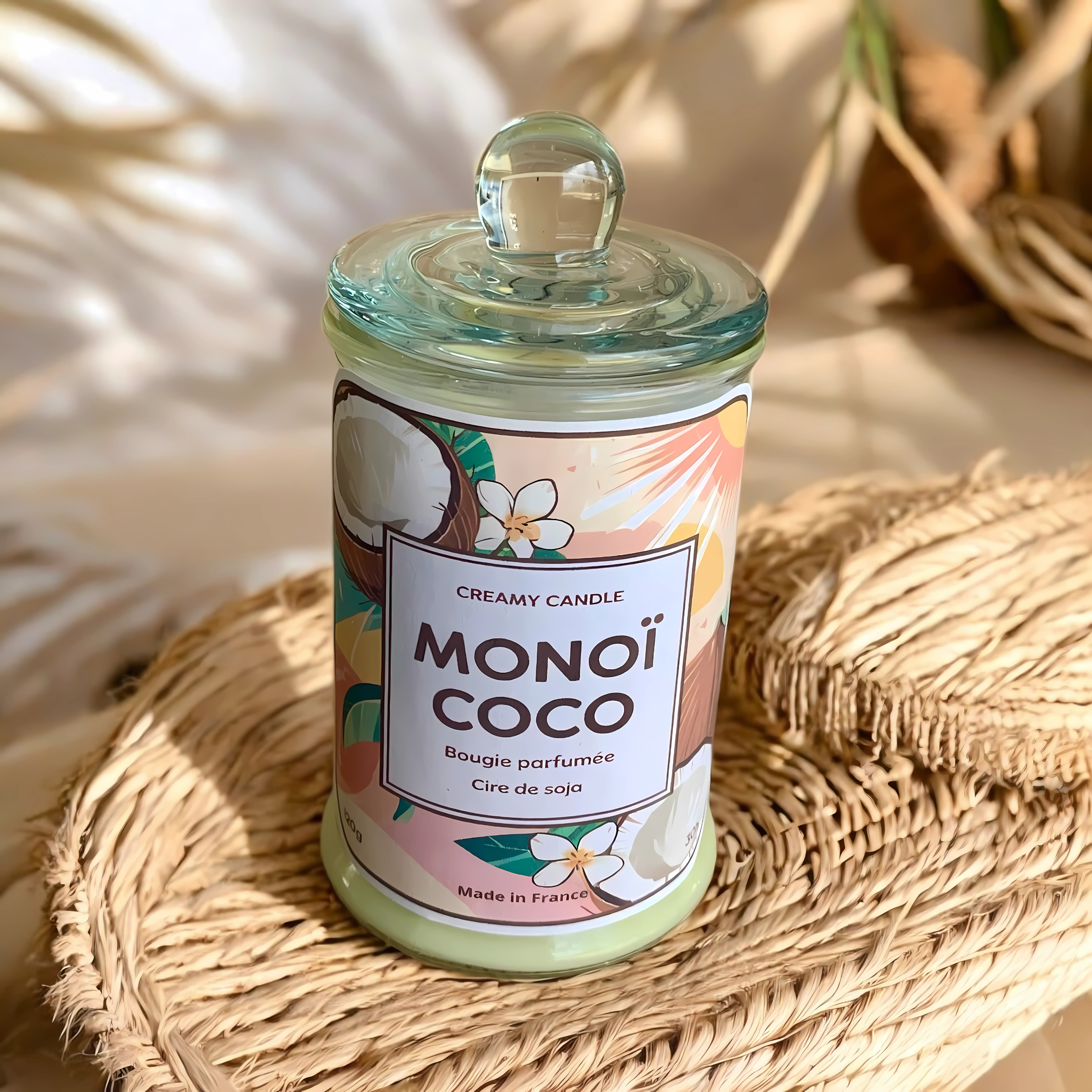 Bougie Parfumée - Monoï Coco