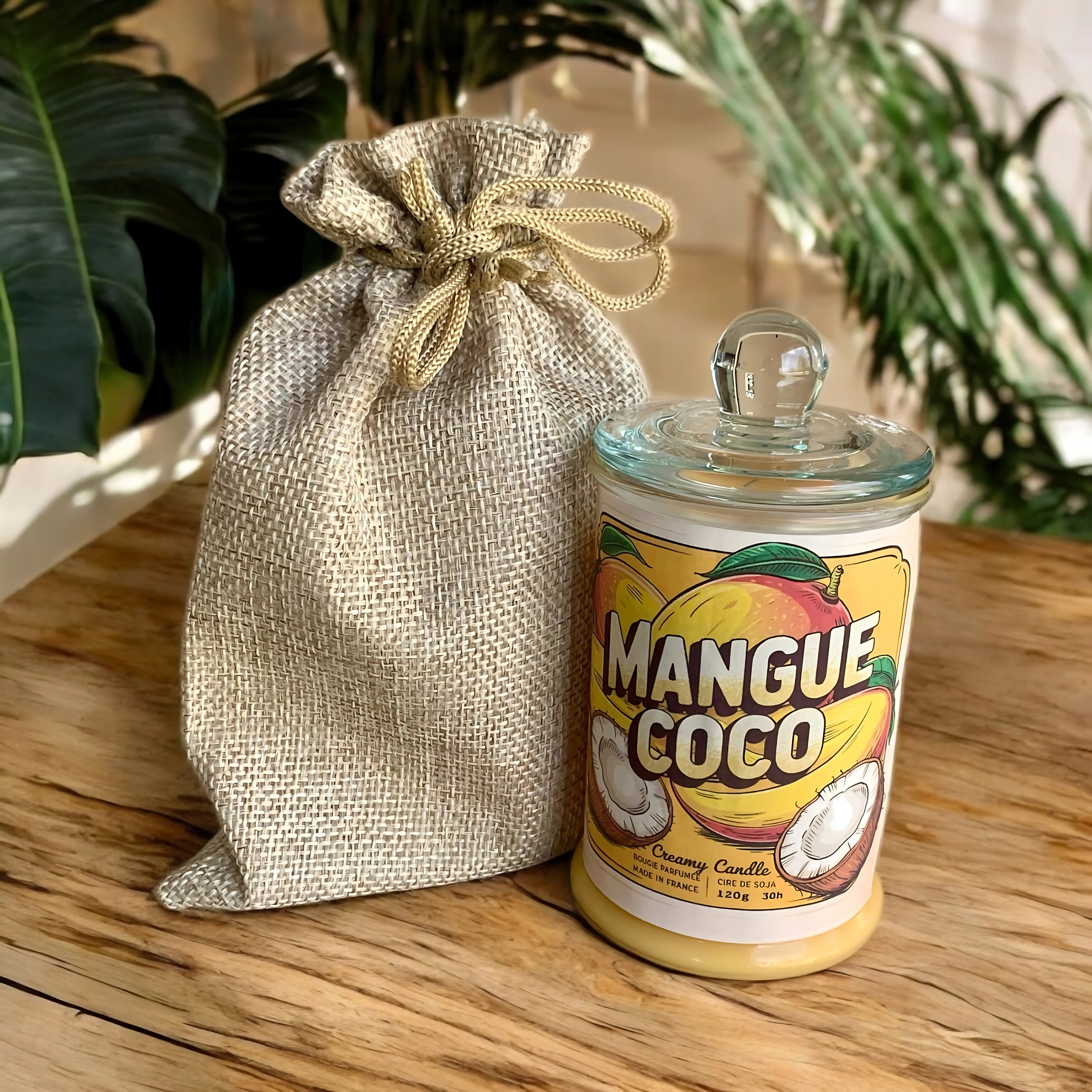 Bougie Parfumée - Mangue Coco