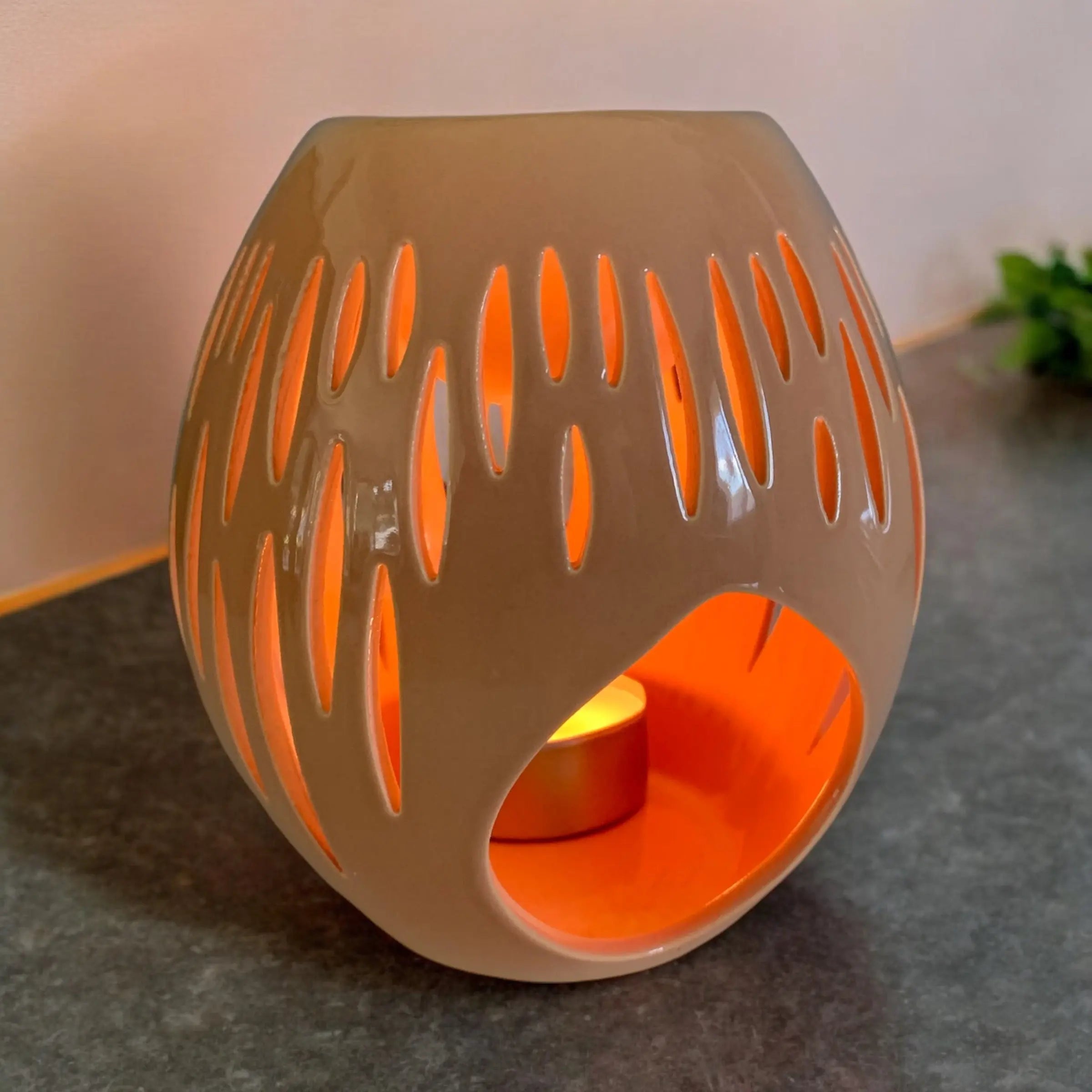 Brûle Parfum "Ovali" Tera Creamy Candle