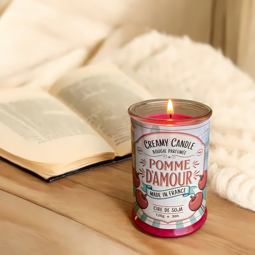 Bougie Parfumée - Pomme d'Amour