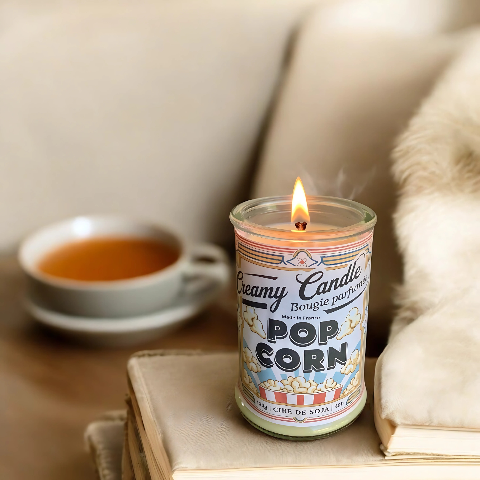 Bougie Parfumée - Pop Corn