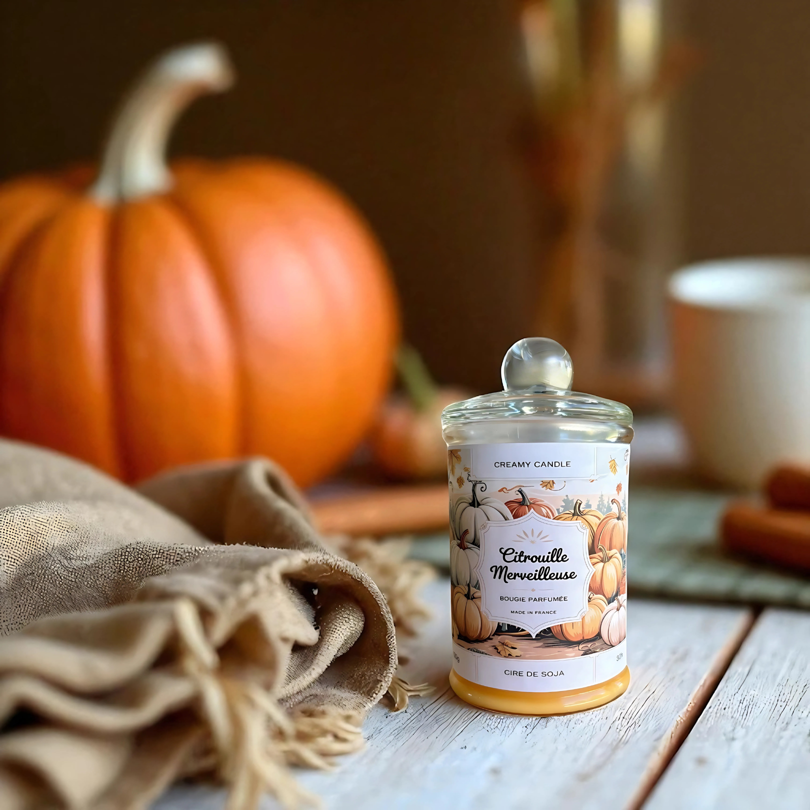 Bougie Parfumée - Citrouille Merveilleuse