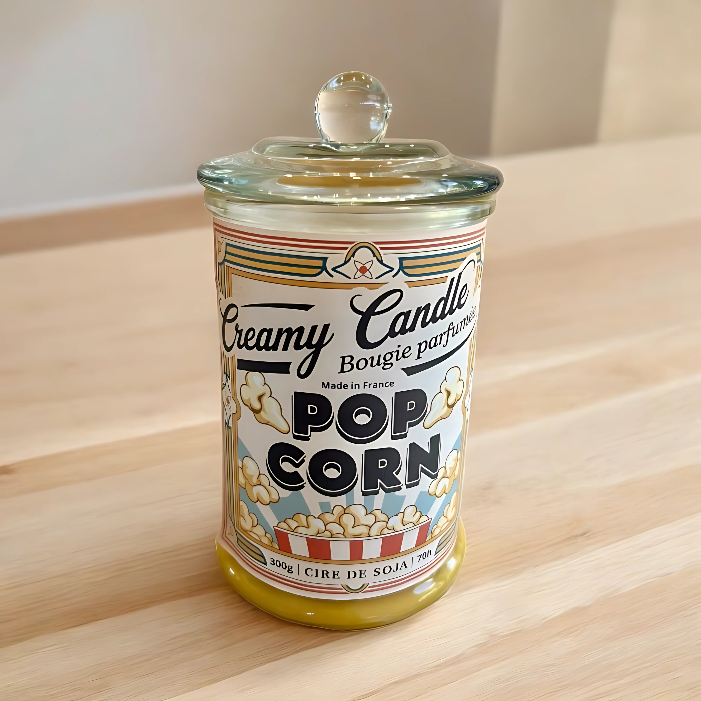 Bougie Parfumée - Pop Corn