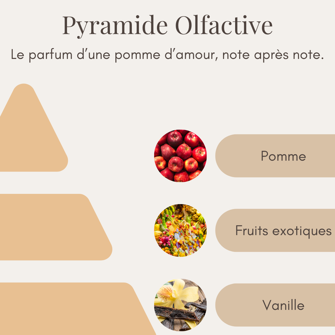 Bougie Parfumée - Pomme d'Amour