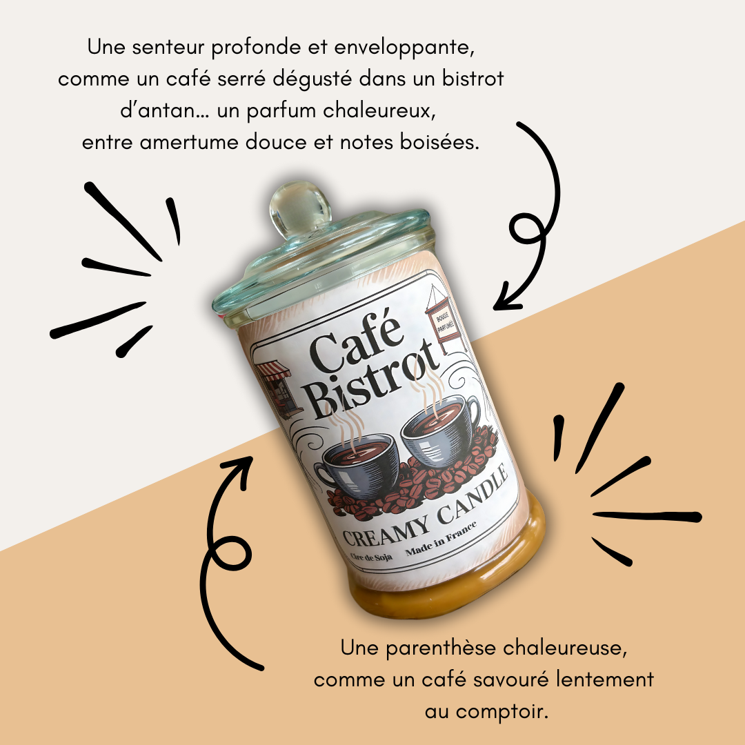 Bougie Parfumée - Café Bistrot