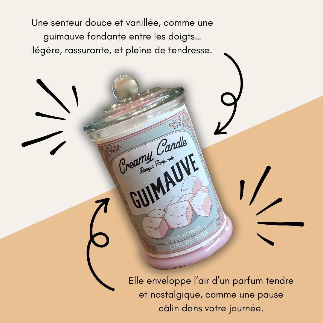 Bougie Parfumée - Guimauve