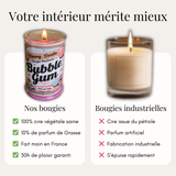 Bougie Parfumée - Bubble Gum - Tarif Pro