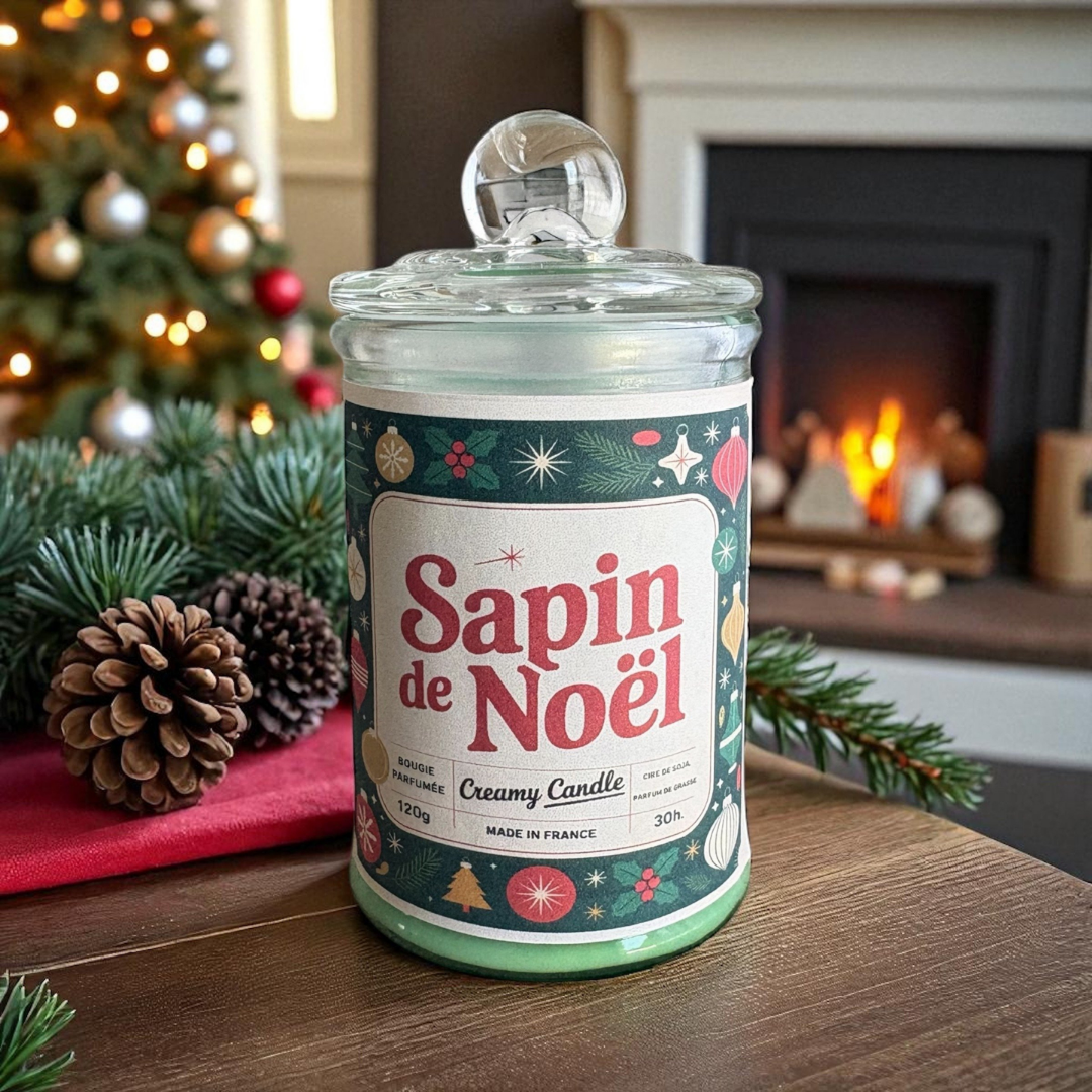 Bougie Parfumée - Sapin de Noël