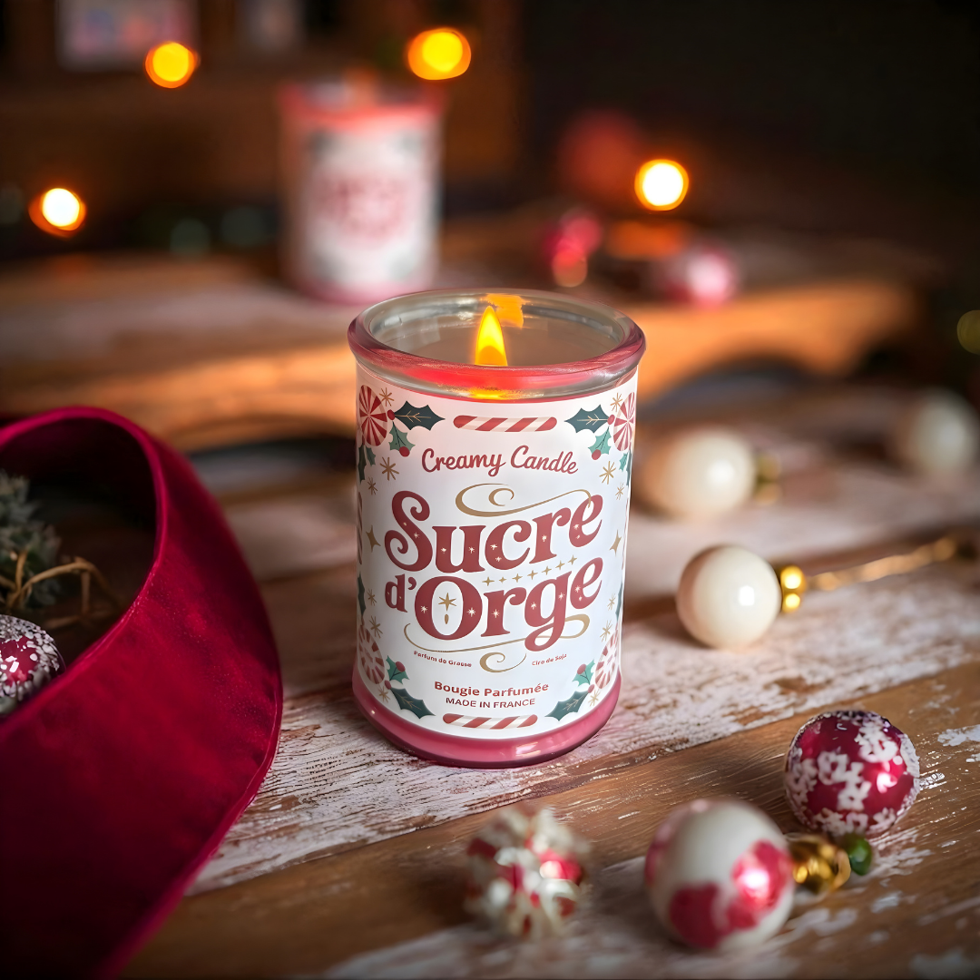 Bougie Parfumée - Sucre d'Orge