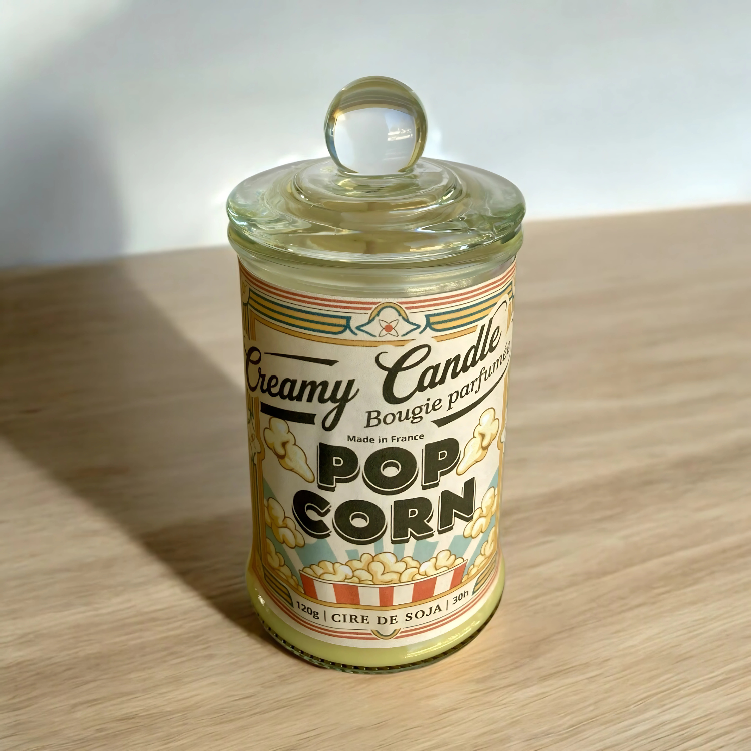 Bougie Parfumée - Pop Corn