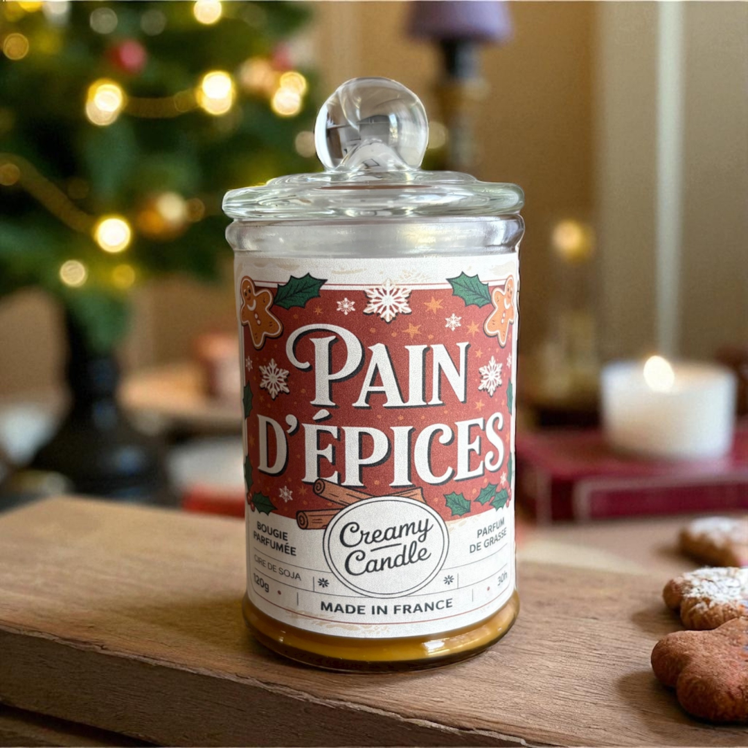 Bougie Parfumée - Pain d'épices