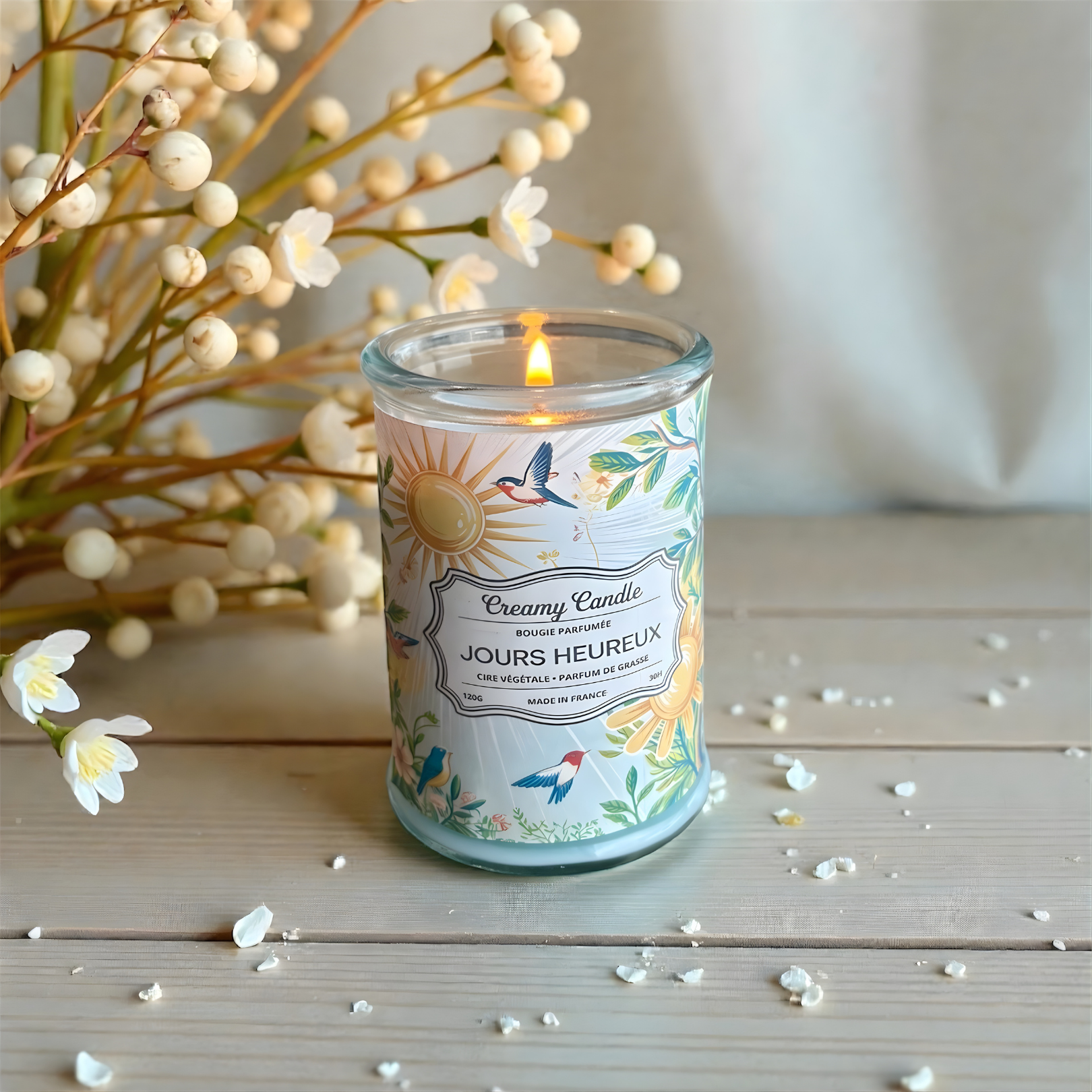 Bougie Parfumée - Jours Heureux