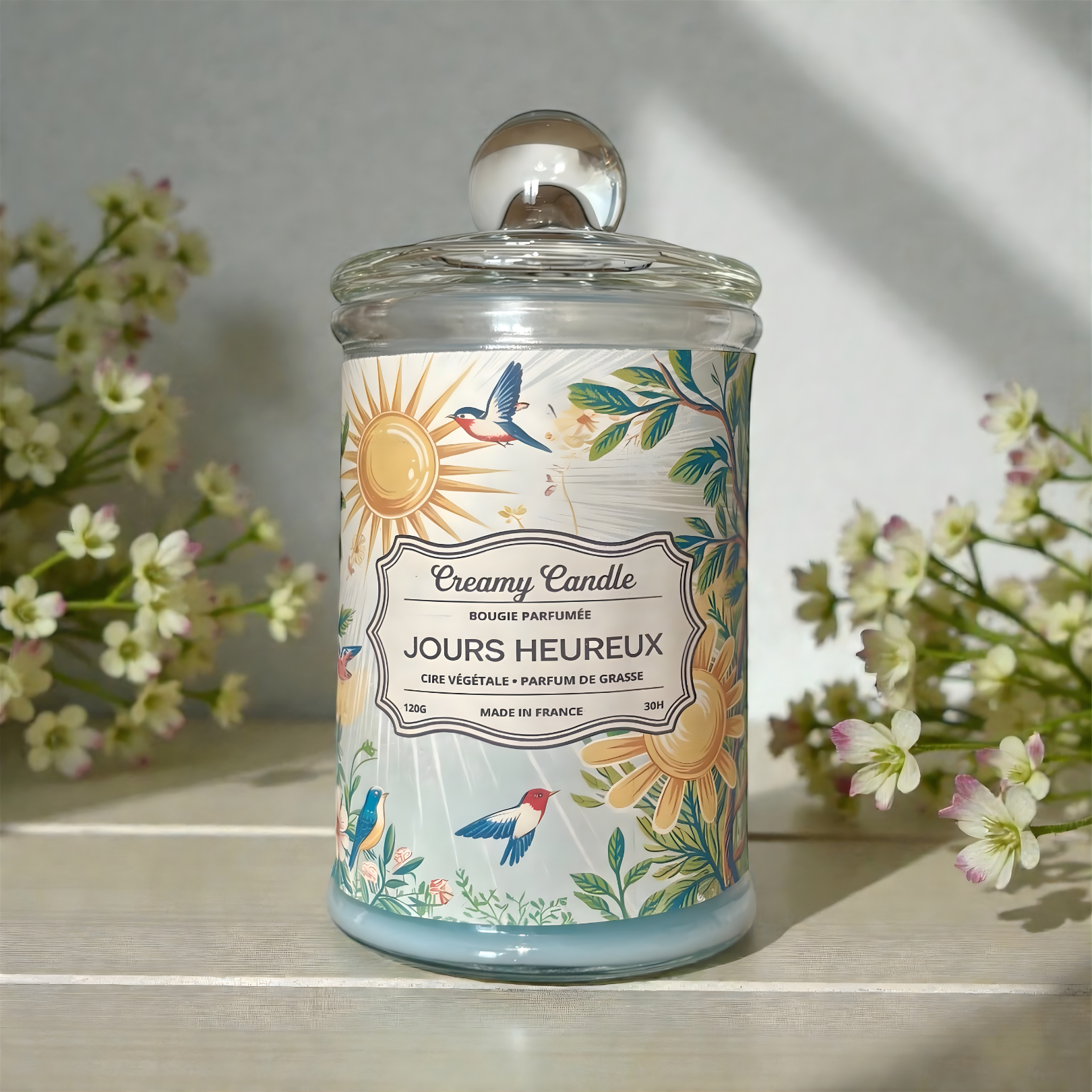 Bougie Parfumée - Jours Heureux