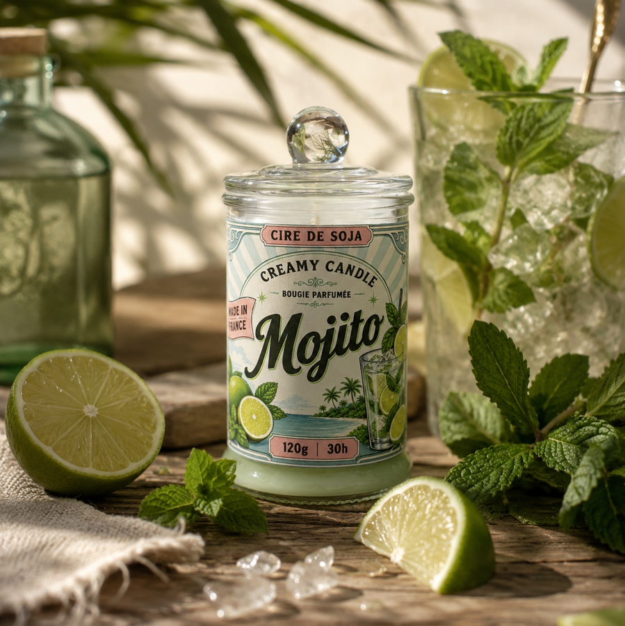 Bougie Parfumée - Mojito