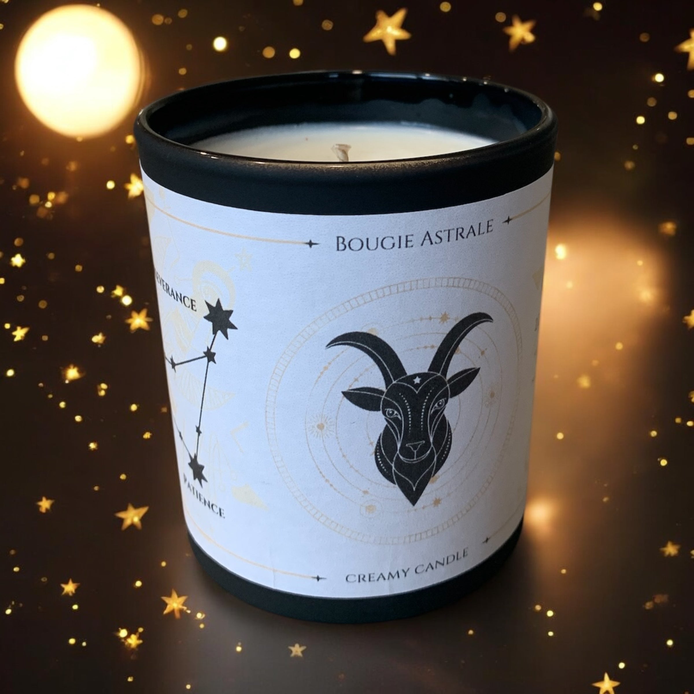 Bougie Bijou Astrale " Capricorne "