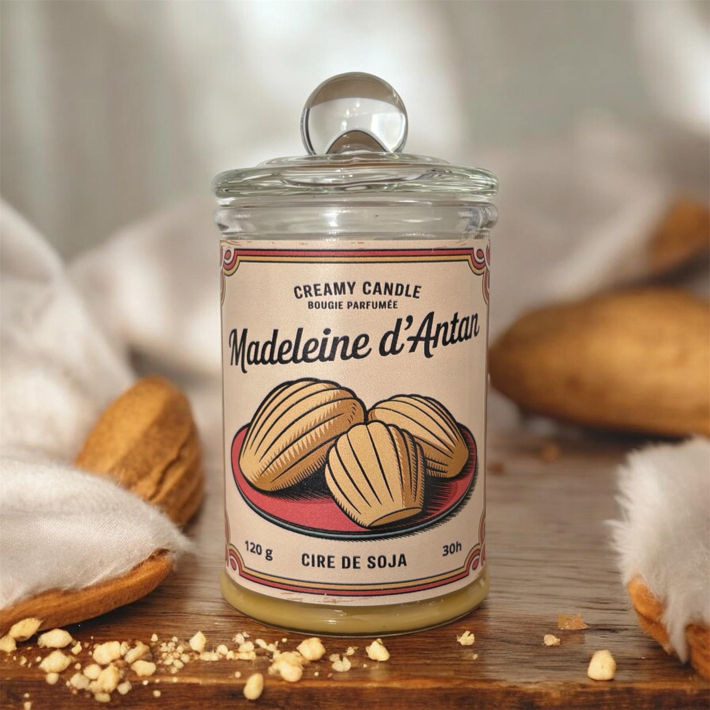 Bougie Parfumée - Madeleine d'Antan