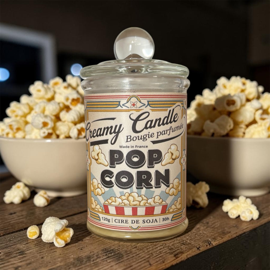 Bougie Parfumée - Pop Corn