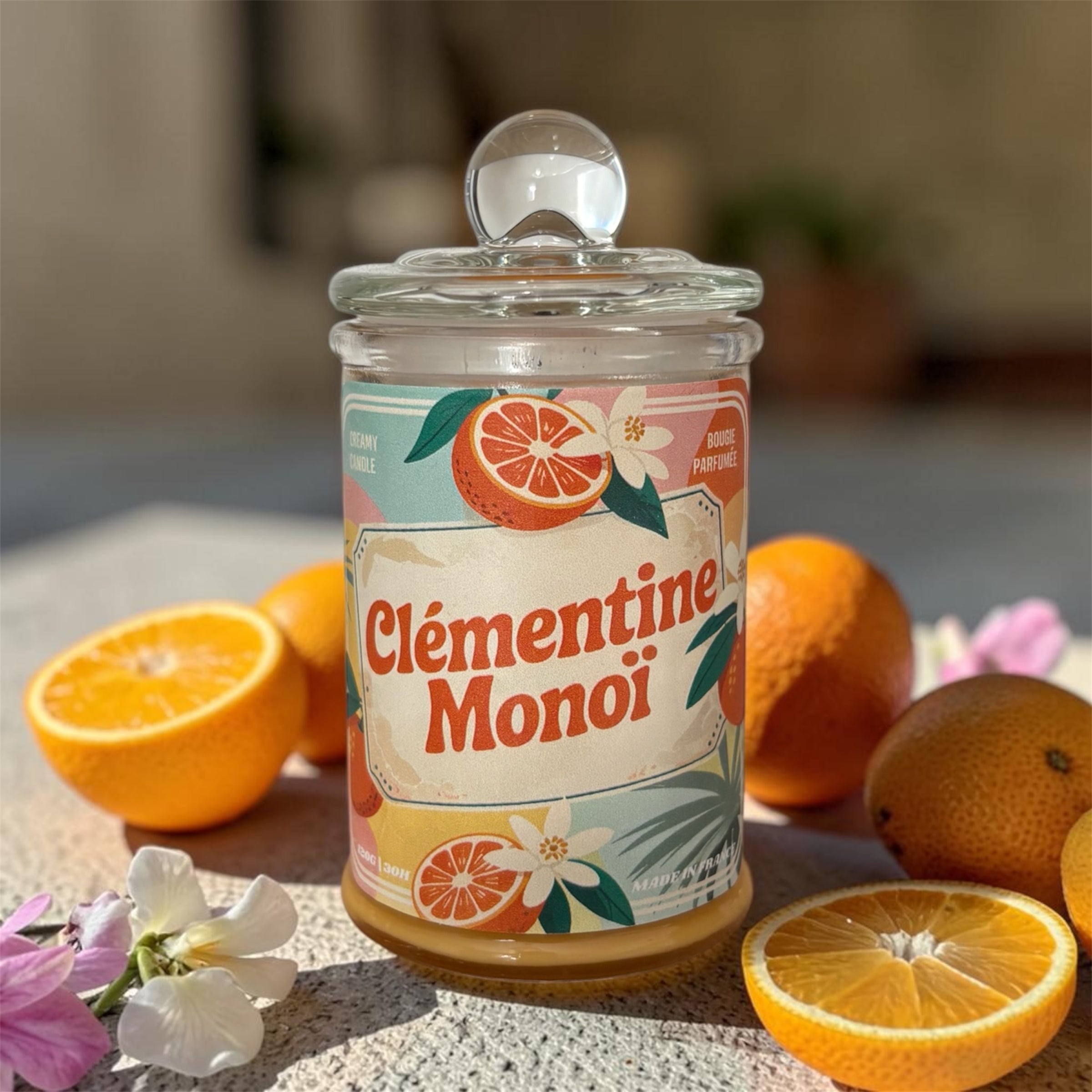 Bougie Parfumée - Clémentine Monoï
