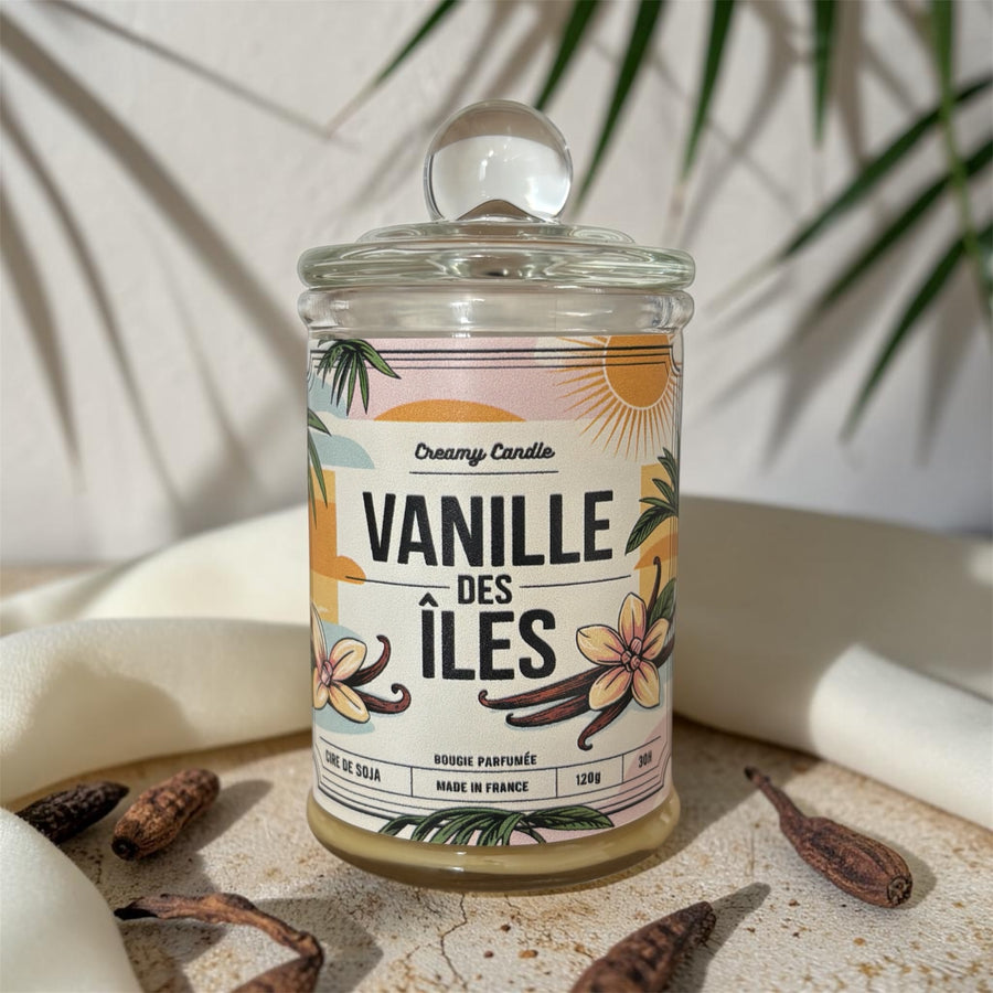 Bougie Parfumée - Vanille des Îles