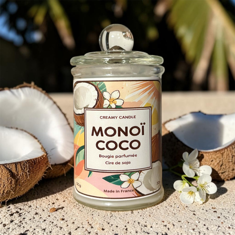 Bougie Parfumée - Monoï Coco